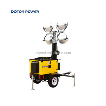 Portable Metal Halide Lamp Tower Lights 7Kw