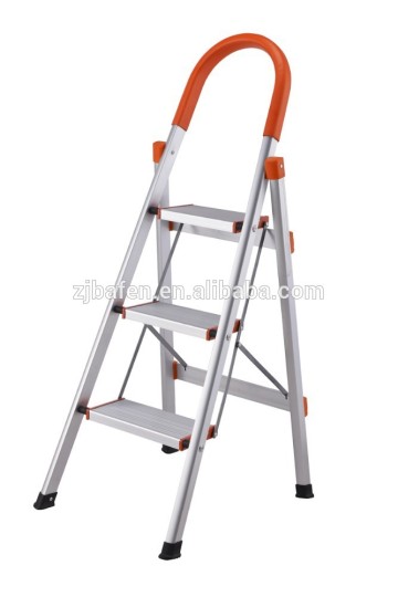 Aluminum household foldable ladder