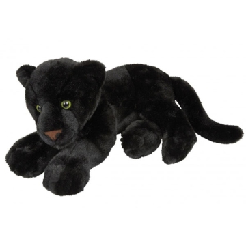 Zoo animal stuffed soft toy plush black panther