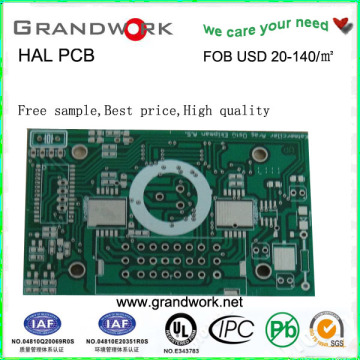 HASL Surface Finished PCB