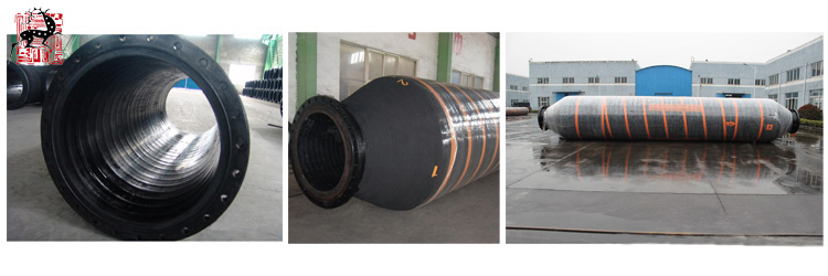 Deers armored floating hose armoured hose pipe for dredging