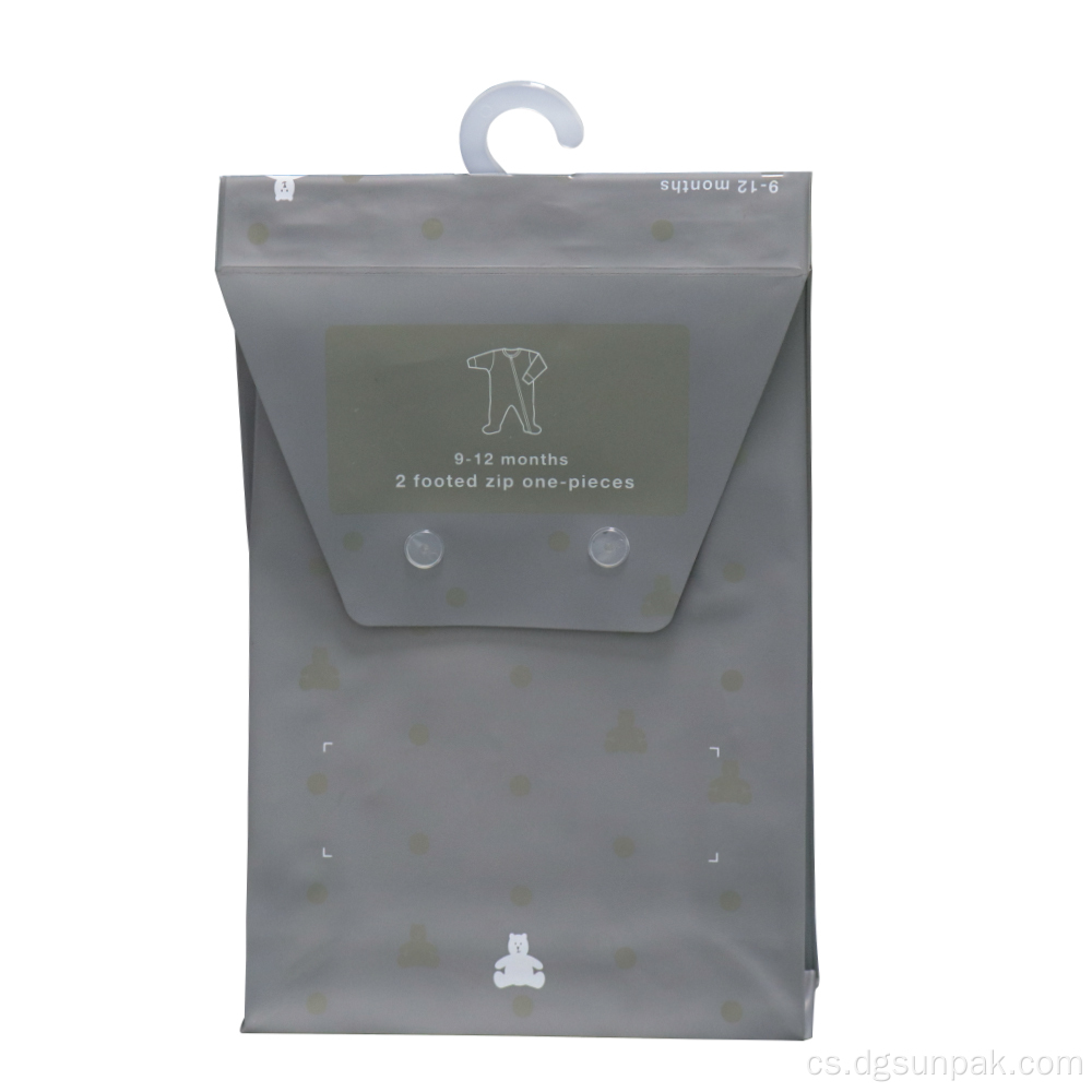 spodní prádlo zip lock balení plastová taška na oblečení