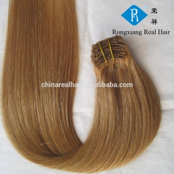 Cheap wholesale 100% human natural hair individual strand hair extensions