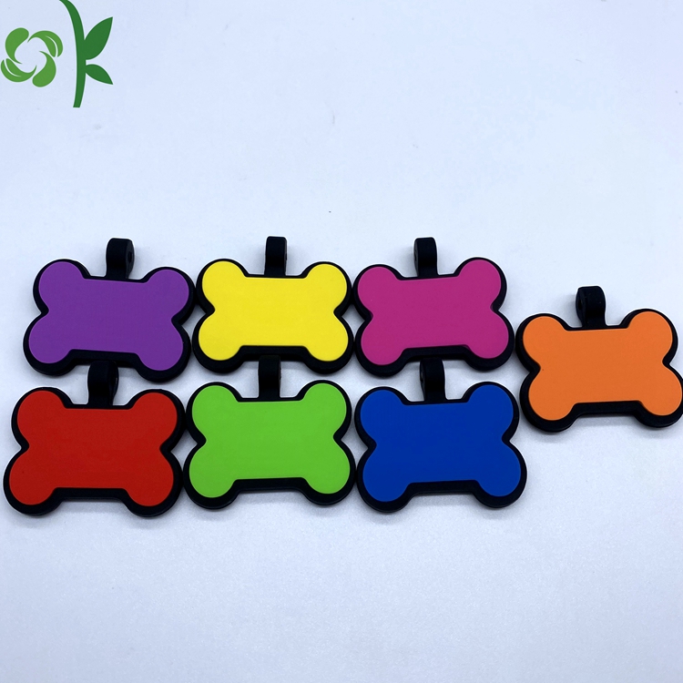 OKSILICONE Hot Selling Pet Outdoor Accessories ID Tag