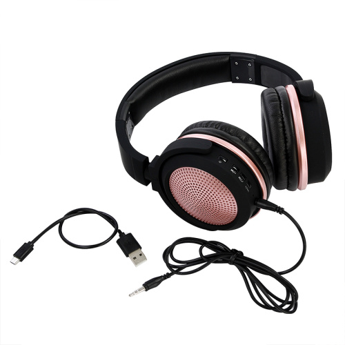 New stylish design headphone stereo bluetooth headset