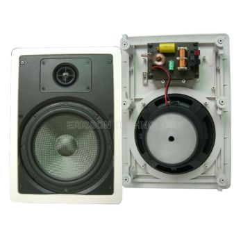 8" Coaxial Home Theatre In Wall Speakers 40w Wall Hanging Speaker