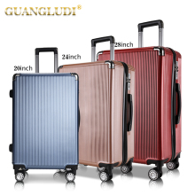 Hot selling abs pc luggage bags cases