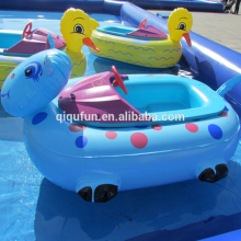 water pool game funny top inflatable bumper boat with water gun