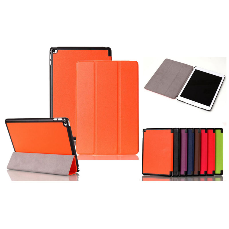 Tri-Fold Ultra Slim Magnetic Protective Leather Case for iPad Air 2