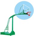 Soporte movible del baloncesto