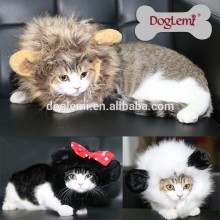 Halloween Cat Costume Wig Panda Mickey Cat Lion Mane Wig Cat Costume Hat for Cat Halloween