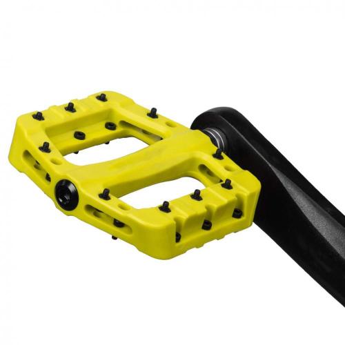 Bike Pedals Nylon Fiber Baseball PedalsYellow