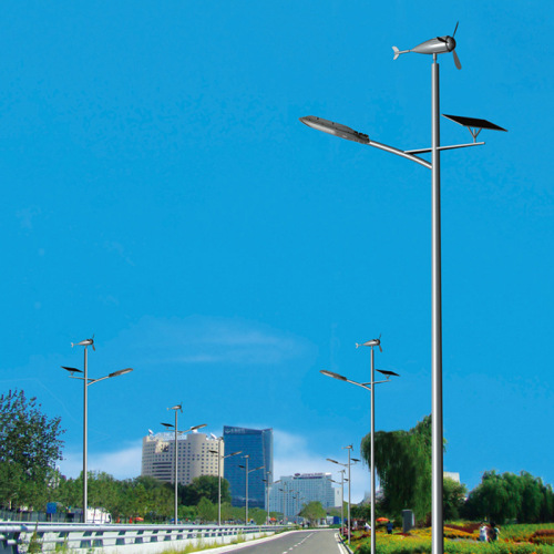 Waterproof Wind Power Led Turbine Lights Wind Solar Hybrid Street Light