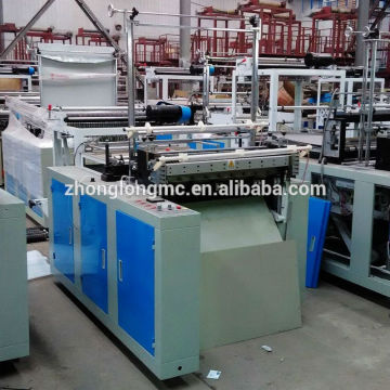 plastic garbage bag sealing and cutting machine