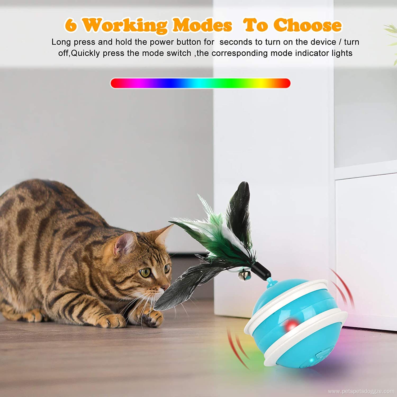 PGRADED USB RECHARDEABLE Updated Version electronic cat toys