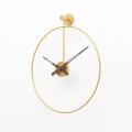 Spain Minimalist Walnut Wall Clocks