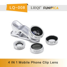 Universal Clip 0.4X Super triangular prism clip mobile phone lens