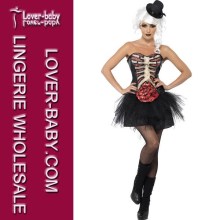 China Wholesaler Zombie Burlesque Halloween Skull Costume (L15140)