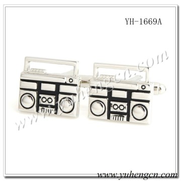 YH-1669A Novelty Radio Music Cufflinks