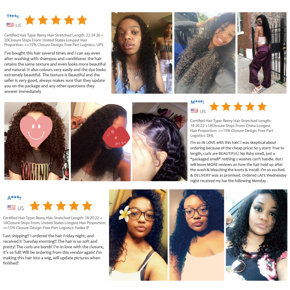 Beau Diva Virgin Remy Indian Deep Wave Bundles