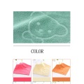 Superfine fiber Cartoon embossed small towel children logo