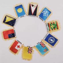 factory price good quality standard 100% polyester pennant