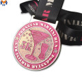 Medalla de boxeo de Champion Sport Logotipo de metal personalizado