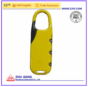 Yellow 3-dial Combination Padlocks