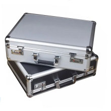 Professional Aluminum Men's Briefcase: Durable Metal Hard Case for Portable Toolboxes, Flight Cases & More - Hot Sales Item