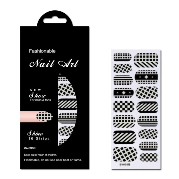 2014 Hot sale Glow in the dark Nail sticker