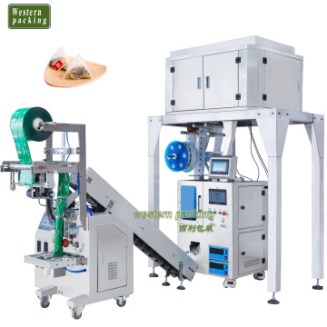 Automatic Nylon Pyramid Tea Bag Packing Machine
