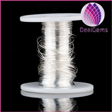wholesale high quality 1mm silver wire jewelry finding