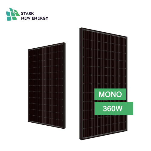 72-ogniwowy czarny panel słoneczny mono perc 360w