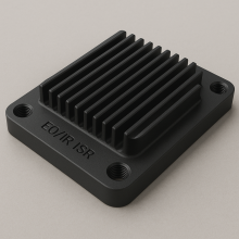 Black Anodizing machined heat sinks for EO/IR