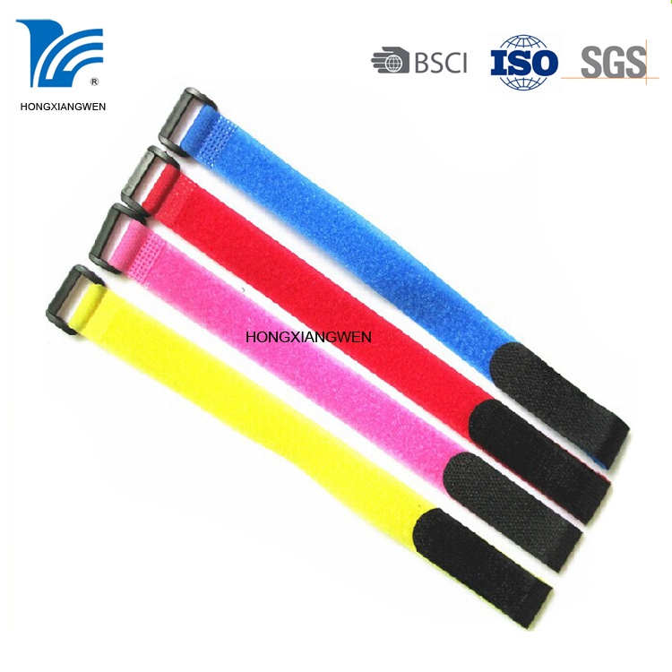 Nylon Hook Loop Handbag Cable Cable Tie / ສາຍໄຟສາຍ