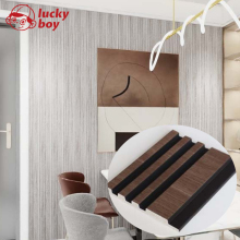 Multi-Design PS Wall Panels and Charcoal Louver Panels for Indoor Decoration