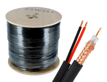 RG6+2C Power Coaxial Cable For Indonesia