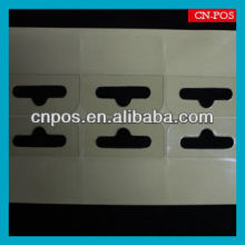 plastic flexible hang tabs for supermarket selling