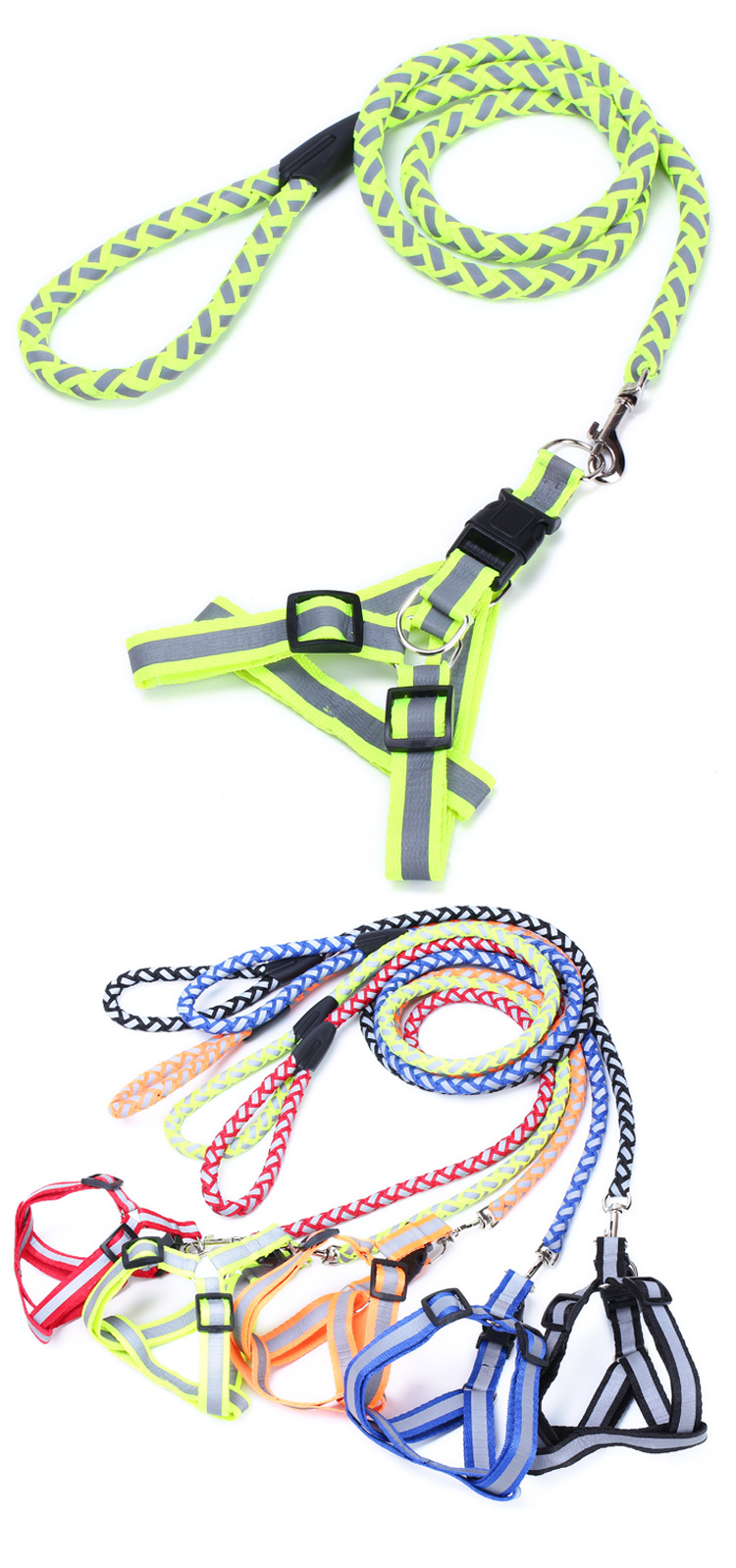 Pet supplies wholesale special traction pull leash dog treadmill morning run special traction rope factory direct supply