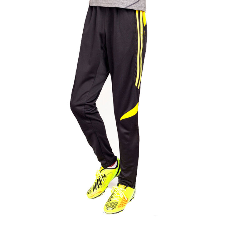 High quality men's & children elastic waist sports soccer long trousers