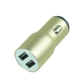 Adaptador de cargador de coche rápido USB puerto dual