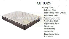 AM-0023 2014 sleep well Anti-stress pocket spring mattress, alternating pressure mattress
