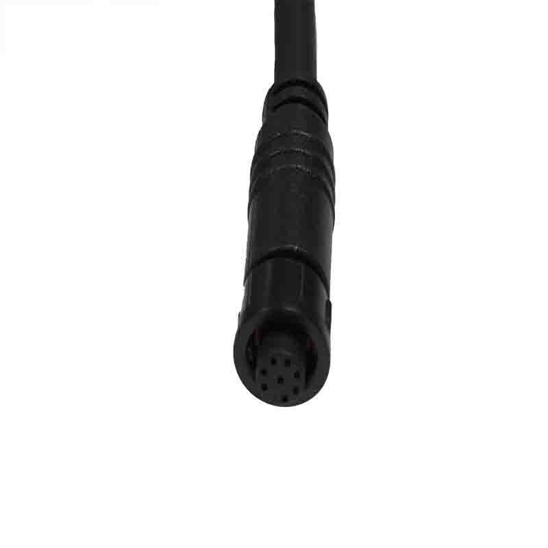 Wodoodporne złącze żeńskie M11 8Pin do otwierania kabla z gołym przewodem M11 8Pin Waterproof Female Connector to Open Bare Wire Cable