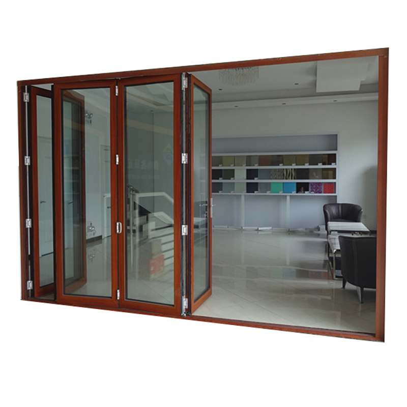 China supplier accordion partition door exterior aluminium bi-fold door aluminium door price