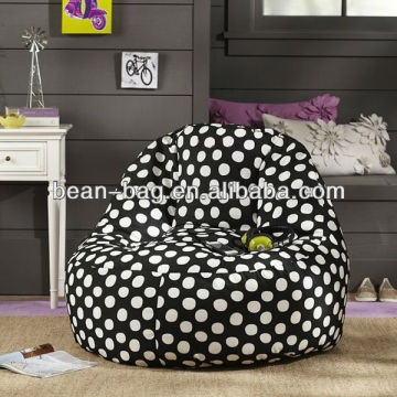 Printed Canvas Tear Drop Beanbag Sofa