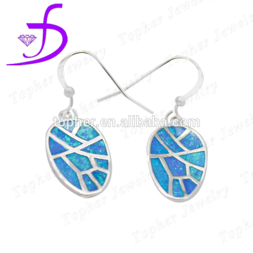 2016 latest wedding earrings designs blue opal jewelry