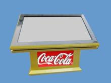 Countertop Interactive Information Kiosk With Large Display
