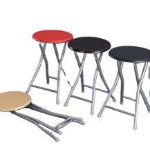 Iron Lounge Frame Metal School Chair for Cafe