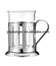 Stainless steel glass press / french press / tea & coffee plunger set