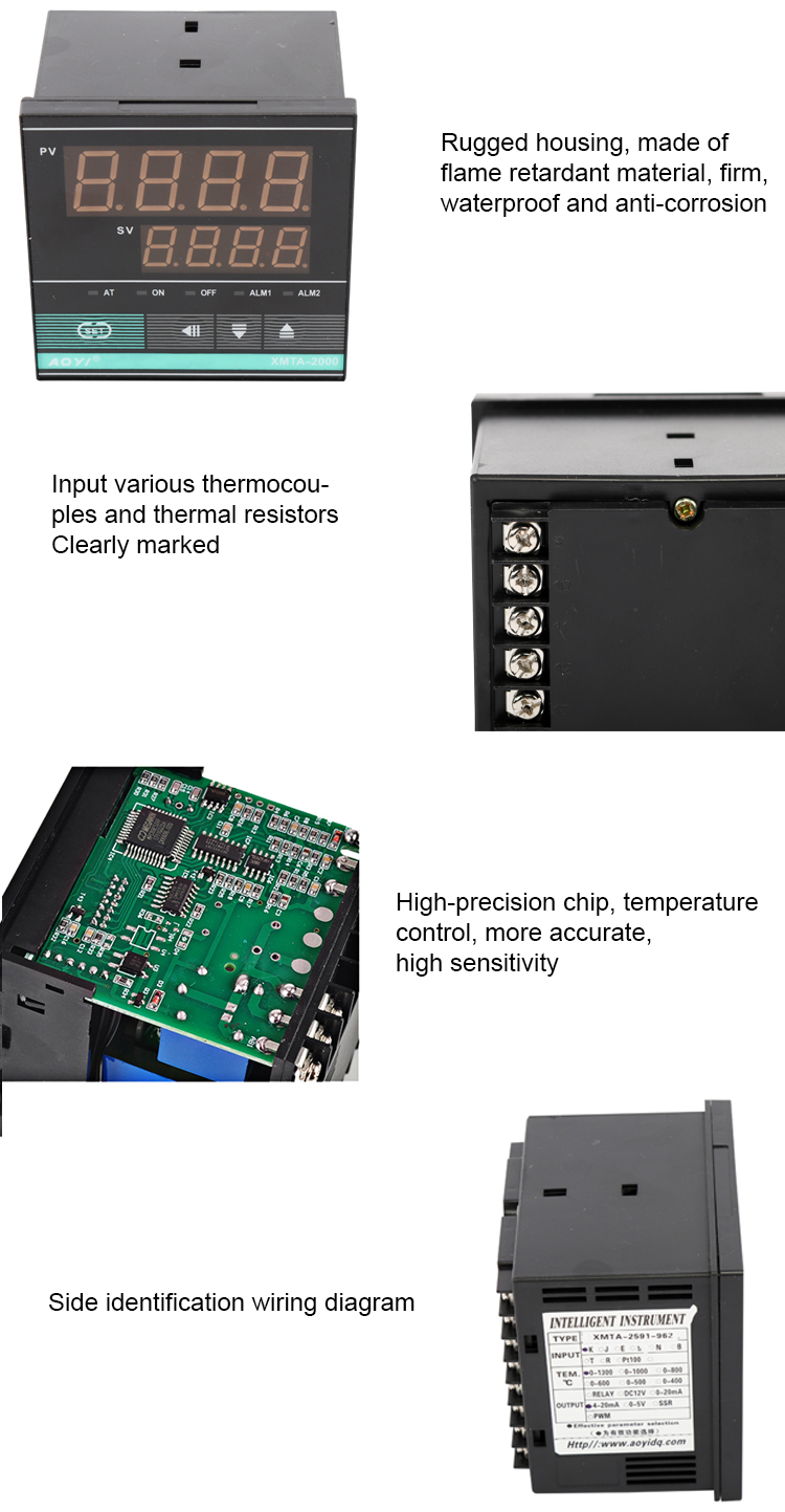 Automatic incubator hot runner Thermostat thermocouple pid digital Temperature control